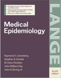 A Lange Medical Book: Medical Epidemiology
