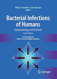 Bacterial Infections of Humas: Epidemiology and Control