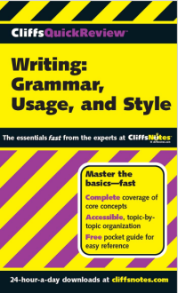 Writing: Grammar, Usage, and Style