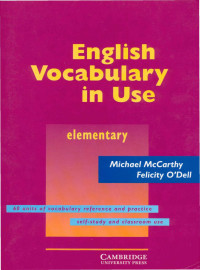 English Vocabulary in Use: elementary