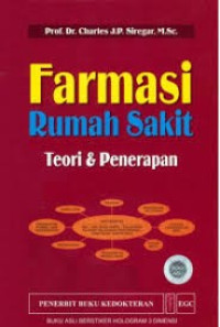 Farmasi Rumah Sakit : Teori & Penerapan