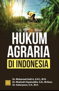 Hukum Agraria di Indonesia