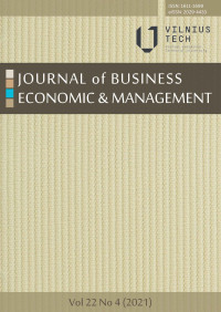 Journal of Business Economic & Management Volume 22 No 4 2021