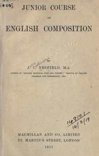 Junior Course of English Composition