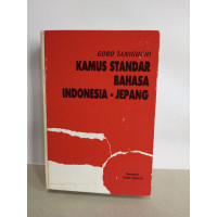 Kamus Standar Bahasa Indonesia-Jepang