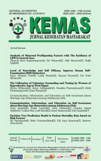 KEMAS: Jurnal Kesehatan Masyarakat Vol 18 No 3, 2023