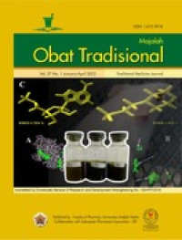 Majalah Obat Tradisional Vol. 27 No. 1, 2022