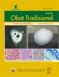 Majalah Obat Tradisional Vol. 27 No. 2, 2022