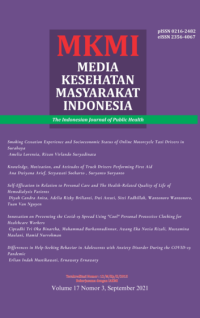 Media Kesehatan Masyarakat Indonesia Volume 17 Issue 3 2021