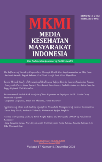 Media Kesehatan Masyarakat Indonesia Volume 17 Issue 4 2021