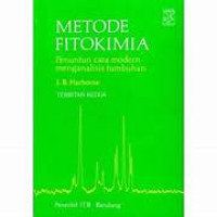 Metode Fitokimia : Penuntun cara modern menganalisis isi tumbuhan