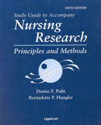 Nursing Research Principles and Methods