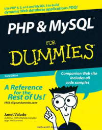 PHP & MySQL for Dummies