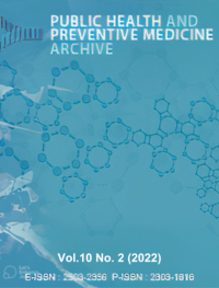 Public Health and Preventive Medicine Archive Vol 10 No 2, 2022